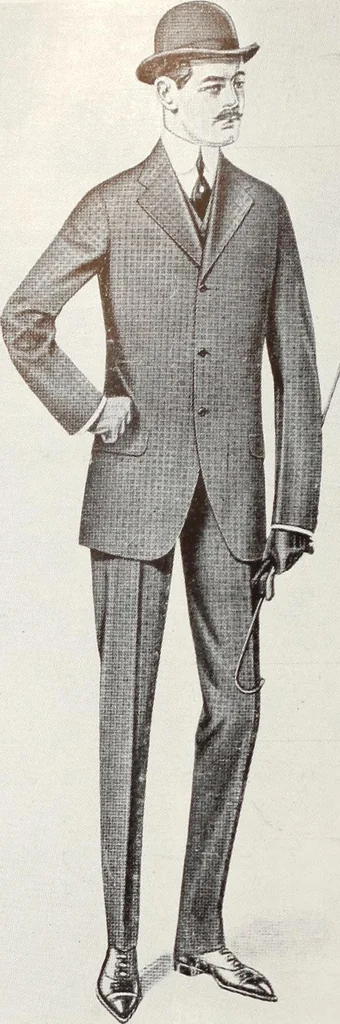 An illustration from Men's wear of Canada (January-December 1916), 1916, leaf 257