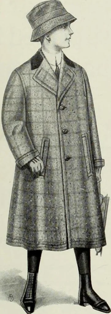 An illustration from Men's wear of Canada (January-December 1916), 1916, leaf 294