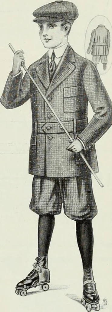 An illustration from Men's wear of Canada (January-December 1916), 1916, leaf 294