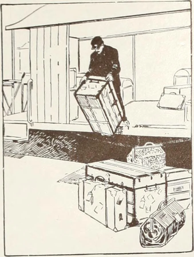 An illustration from Men's wear of Canada (January-December 1916), 1916, leaf 297