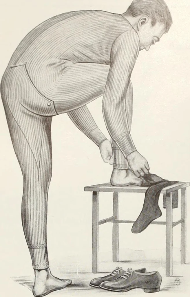 An illustration from Men's wear of Canada (January-December 1916), 1916, leaf 299