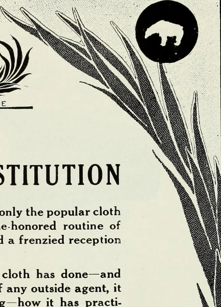 An illustration from Men's wear of Canada (January-December 1916), 1916, leaf 302