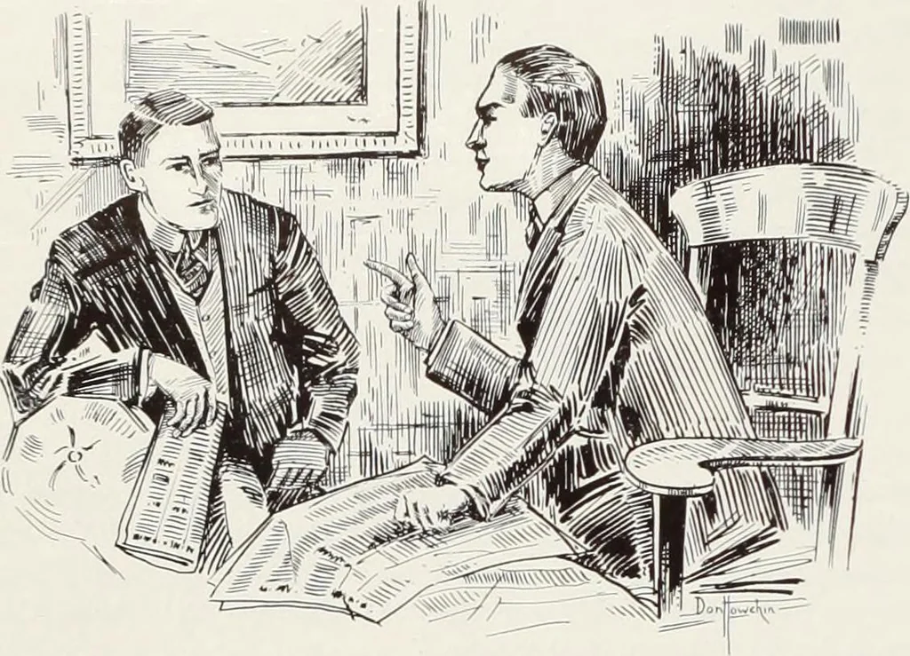 An illustration from Men's wear of Canada (January-December 1916), 1916, leaf 319
