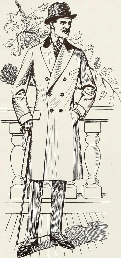 An illustration from Men's wear of Canada (January-December 1916), 1916, leaf 327