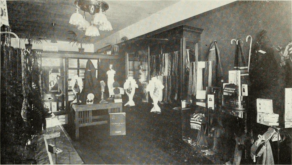 An illustration from Men's wear of Canada (January-December 1916), 1916, leaf 34