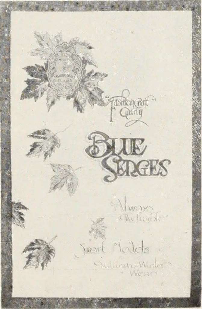 An illustration from Men's wear of Canada (January-December 1916), 1916, leaf 35