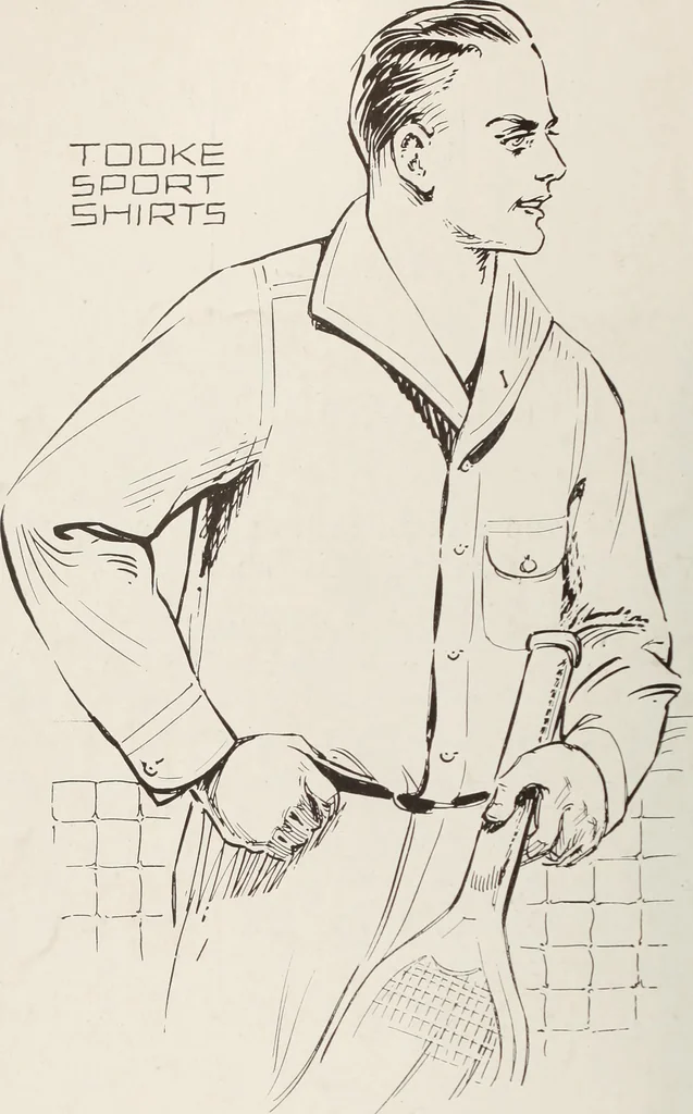 An illustration from Men's wear of Canada (January-December 1916), 1916, leaf 351