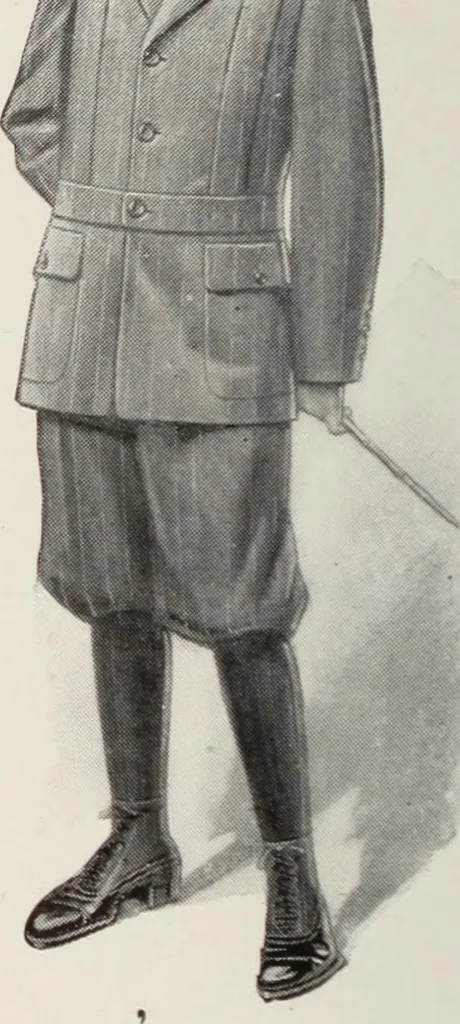 An illustration from Men's wear of Canada (January-December 1916), 1916, leaf 353