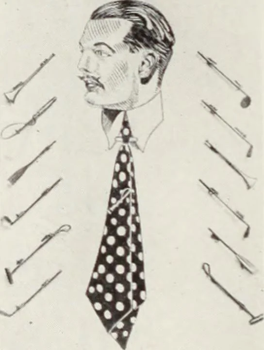 An illustration from Men's wear of Canada (January-December 1916), 1916, leaf 361