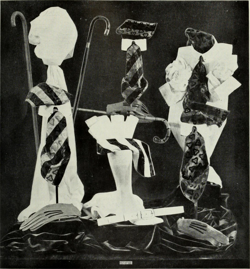 An illustration from Men's wear of Canada (January-December 1916), 1916, leaf 384