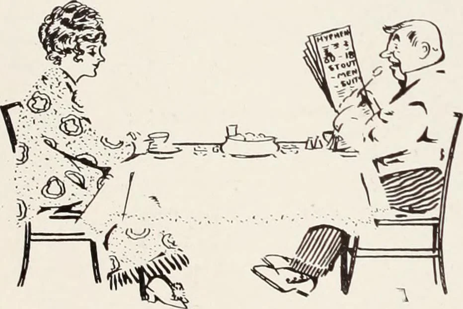 An illustration from Men's wear of Canada (January-December 1916), 1916, leaf 39