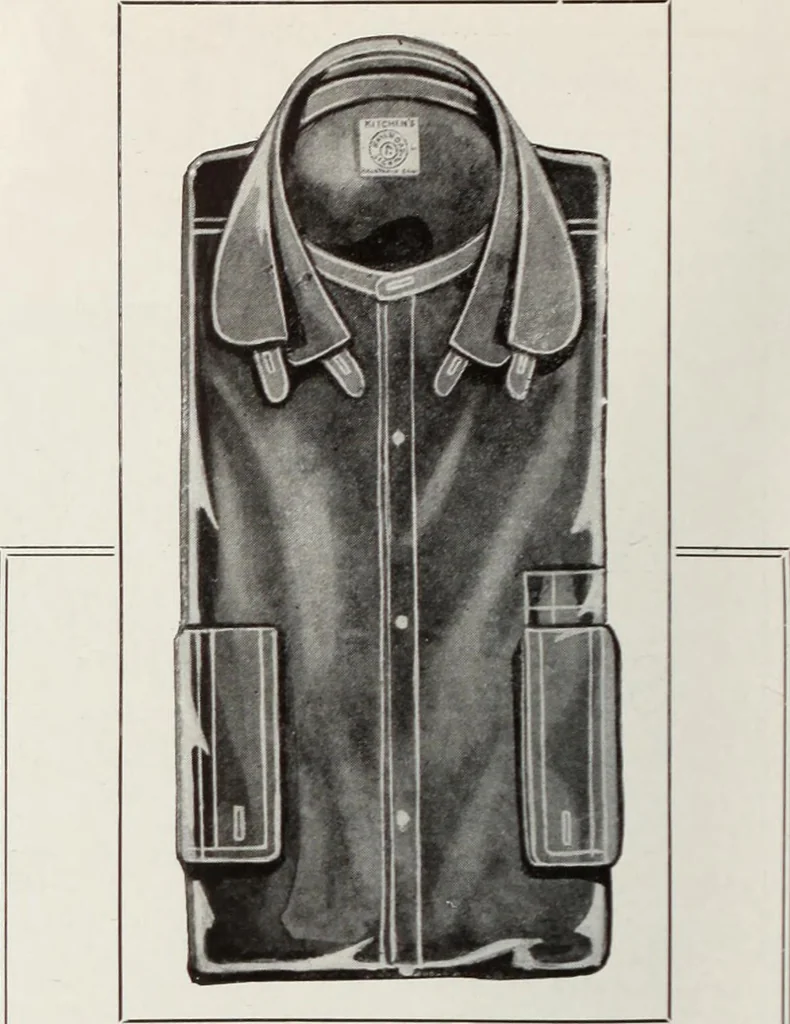 An illustration from Men's wear of Canada (January-December 1916), 1916, leaf 417