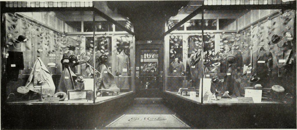An illustration from Men's wear of Canada (January-December 1916), 1916, leaf 42