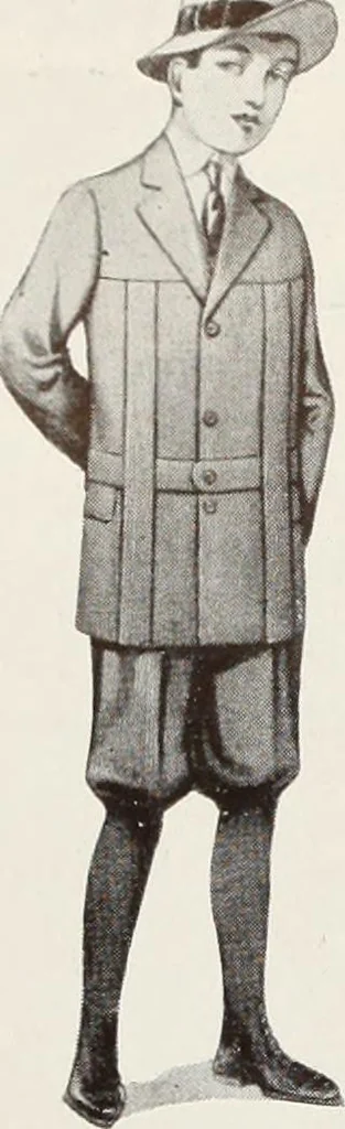 An illustration from Men's wear of Canada (January-December 1916), 1916, leaf 423