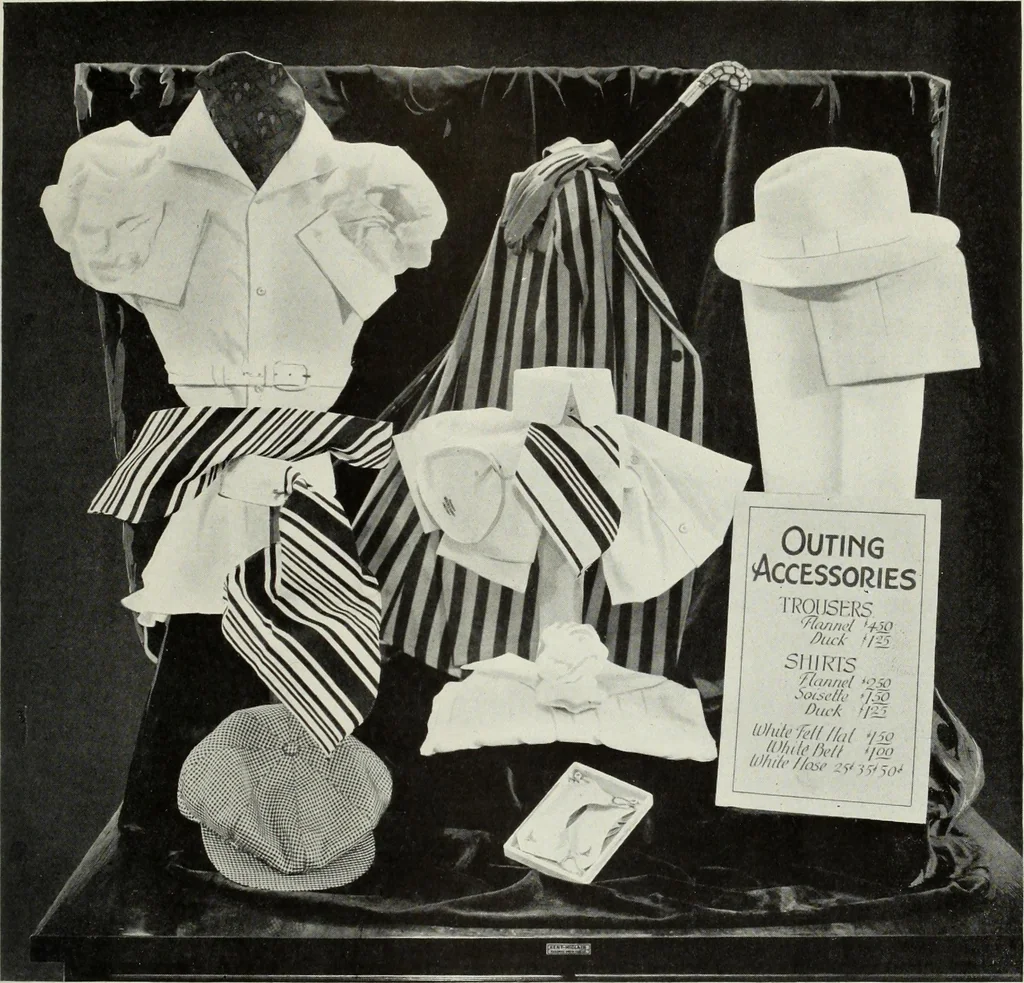 An illustration from Men's wear of Canada (January-December 1916), 1916, leaf 436
