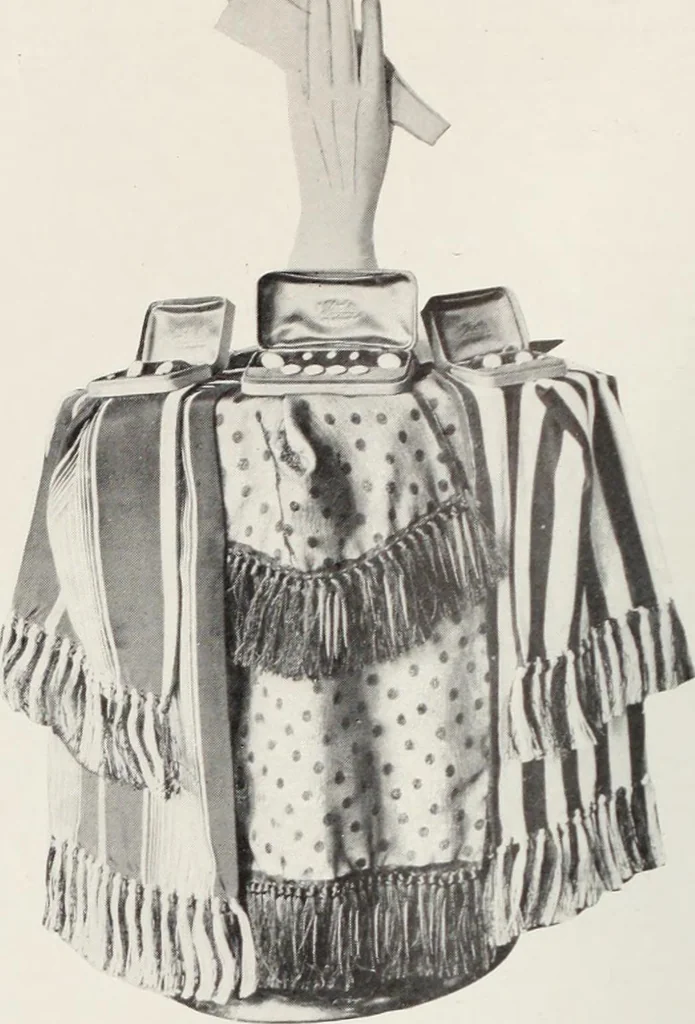 An illustration from Men's wear of Canada (January-December 1916), 1916, leaf 45