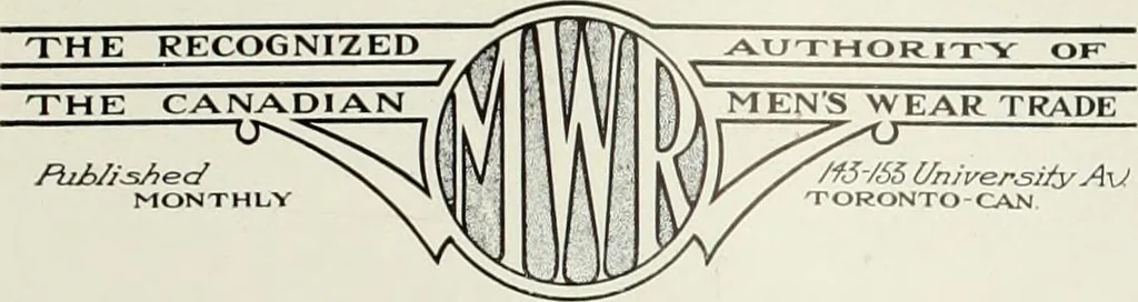 An illustration from Men's wear of Canada (January-December 1916), 1916, leaf 46