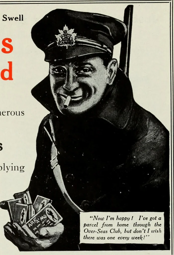 An illustration from Men's wear of Canada (January-December 1916), 1916, leaf 486