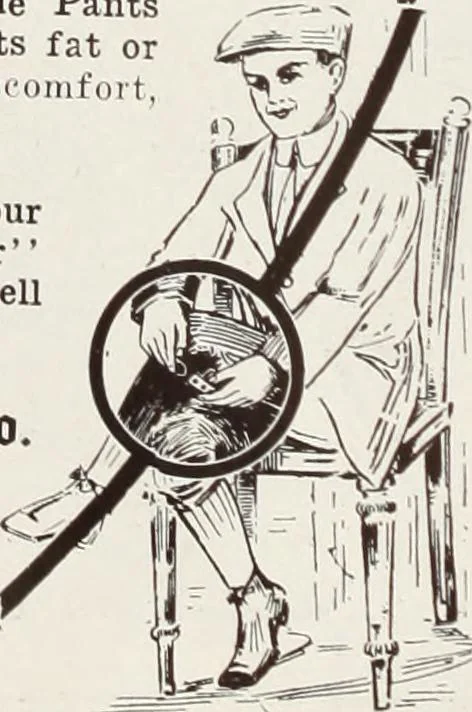 An illustration from Men's wear of Canada (January-December 1916), 1916, leaf 487