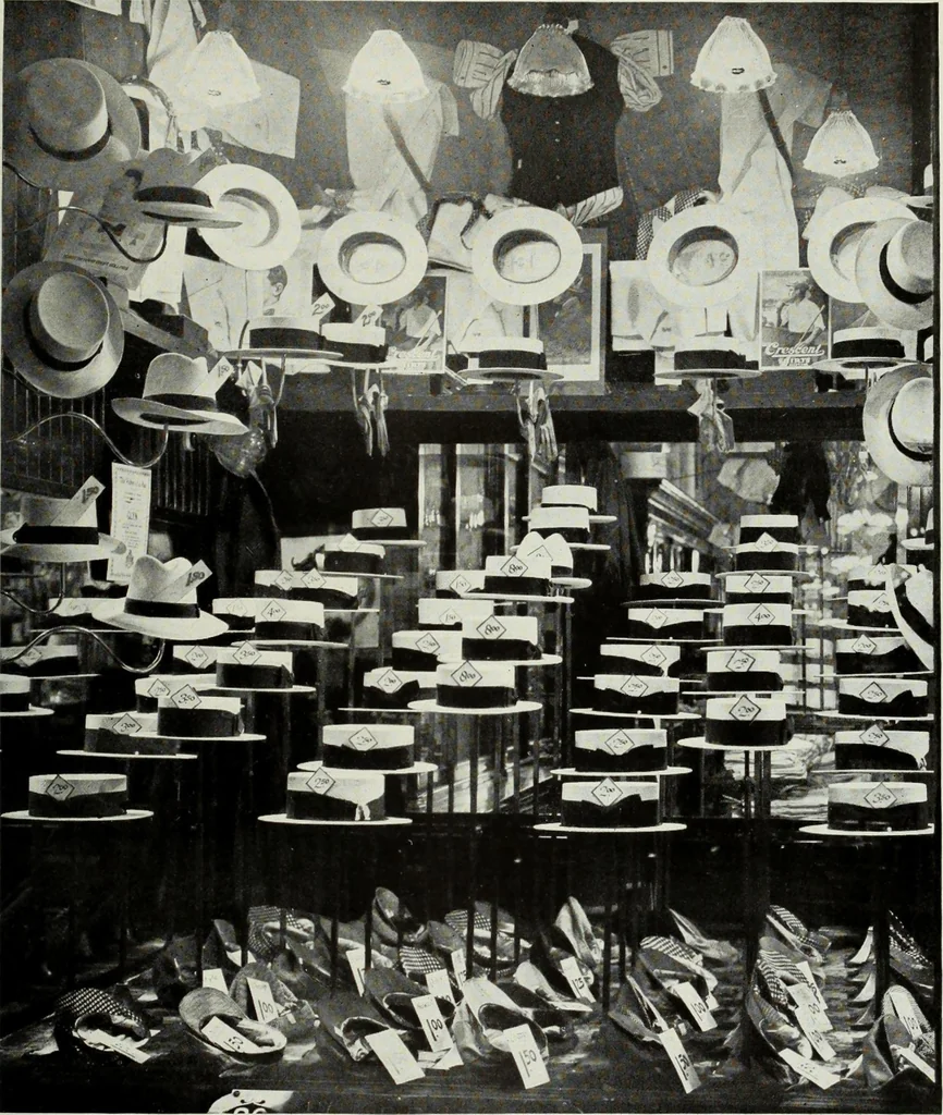 An illustration from Men's wear of Canada (January-December 1916), 1916, leaf 498