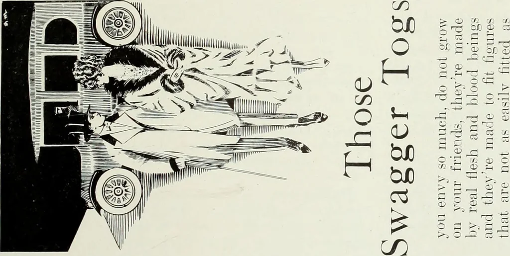 An illustration from Men's wear of Canada (January-December 1916), 1916, leaf 52