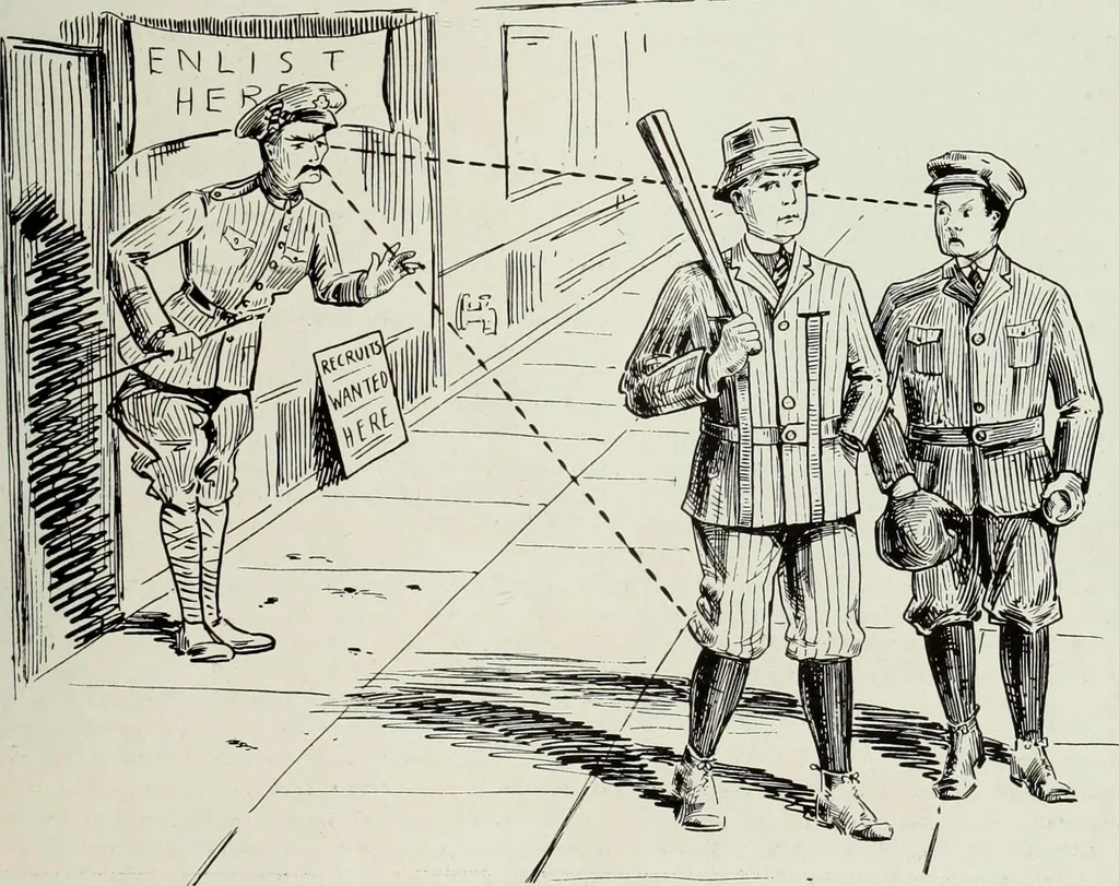 An illustration from Men's wear of Canada (January-December 1916), 1916, leaf 520