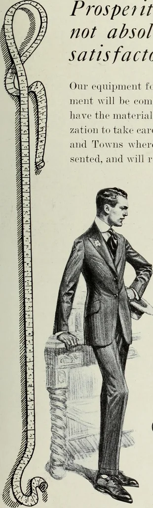 An illustration from Men's wear of Canada (January-December 1916), 1916, leaf 528