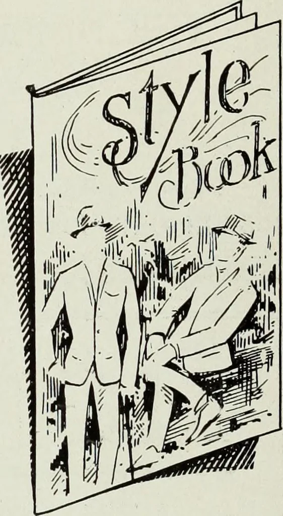 An illustration from Men's wear of Canada (January-December 1916), 1916, leaf 528