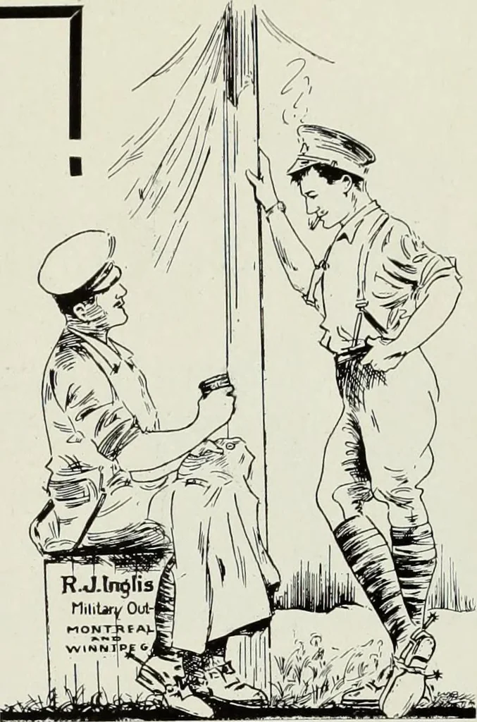 An illustration from Men's wear of Canada (January-December 1916), 1916, leaf 532