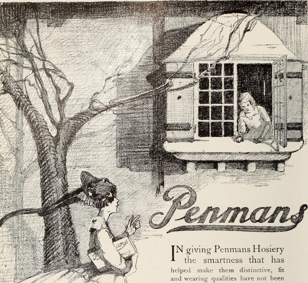 An illustration from Men's wear of Canada (January-December 1916), 1916, leaf 541