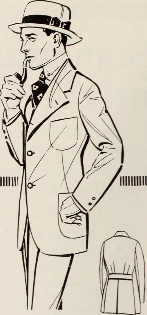 An illustration from Men's wear of Canada (January-December 1916), 1916, leaf 557