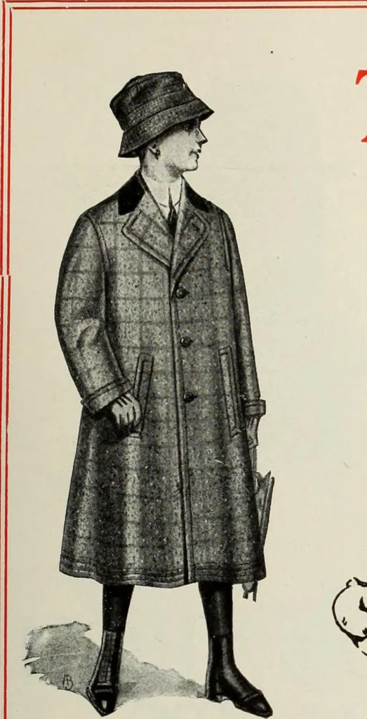An illustration from Men's wear of Canada (January-December 1916), 1916, leaf 558