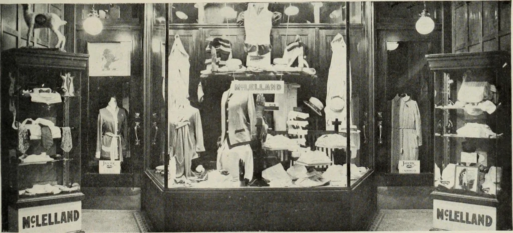 An illustration from Men's wear of Canada (January-December 1916), 1916, leaf 574