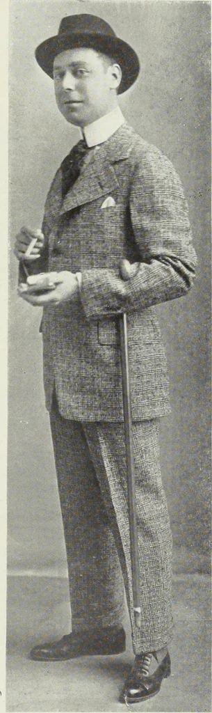 An illustration from Men's wear of Canada (January-December 1916), 1916, leaf 58