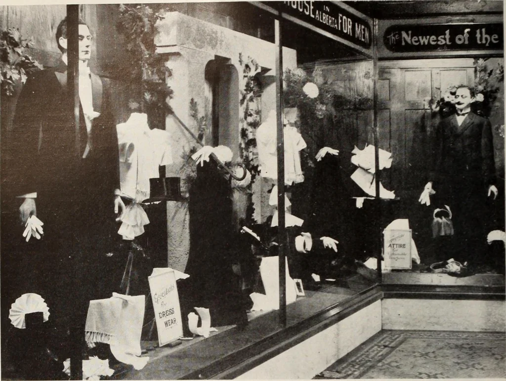 An illustration from Men's wear of Canada (January-December 1916), 1916, leaf 585