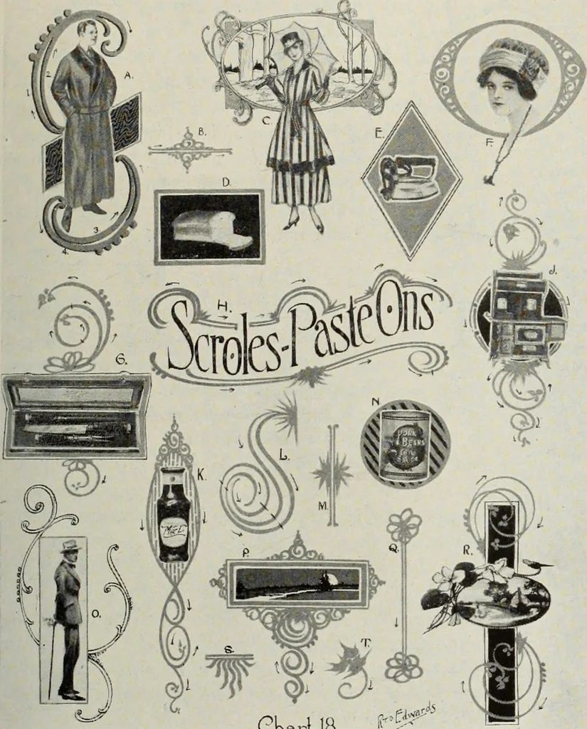An illustration from Men's wear of Canada (January-December 1916), 1916, leaf 594