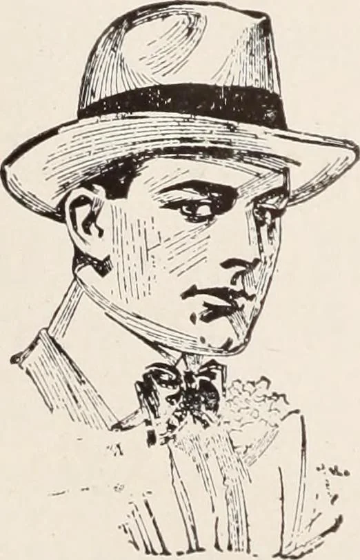 An illustration from Men's wear of Canada (January-December 1916), 1916, leaf 607