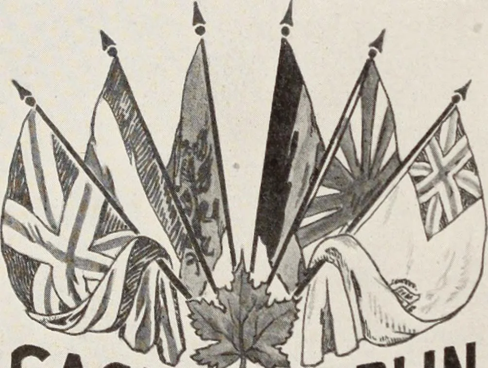 An illustration from Men's wear of Canada (January-December 1916), 1916, leaf 623