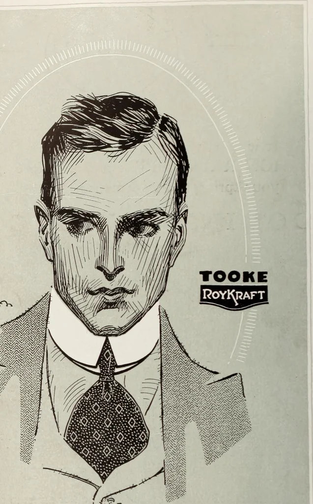 An illustration from Men's wear of Canada (January-December 1916), 1916, leaf 635