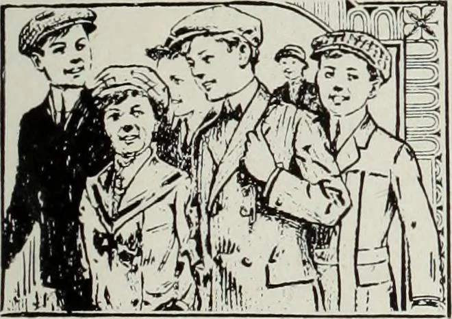 An illustration from Men's wear of Canada (January-December 1916), 1916, leaf 638