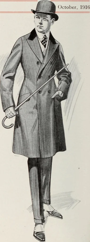 An illustration from Men's wear of Canada (January-December 1916), 1916, leaf 639