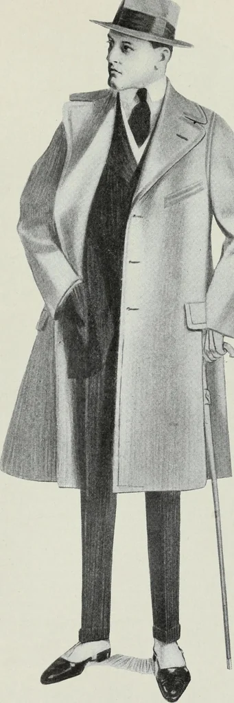 An illustration from Men's wear of Canada (January-December 1916), 1916, leaf 640