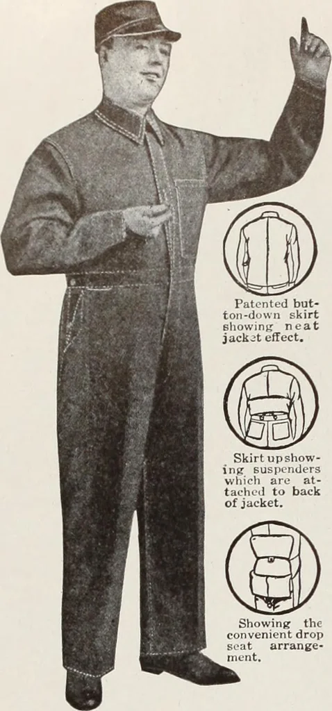 An illustration from Men's wear of Canada (January-December 1916), 1916, leaf 641