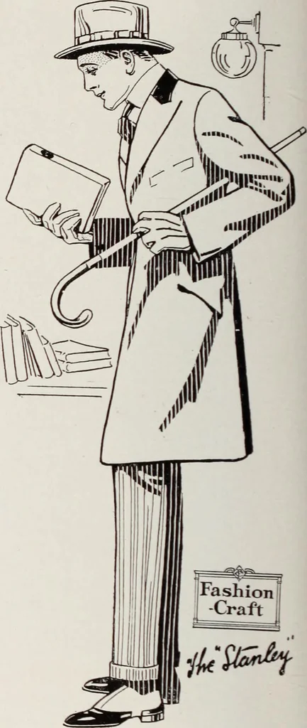 An illustration from Men's wear of Canada (January-December 1916), 1916, leaf 643