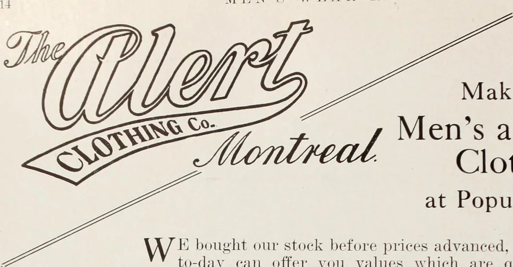 An illustration from Men's wear of Canada (January-December 1916), 1916, leaf 651