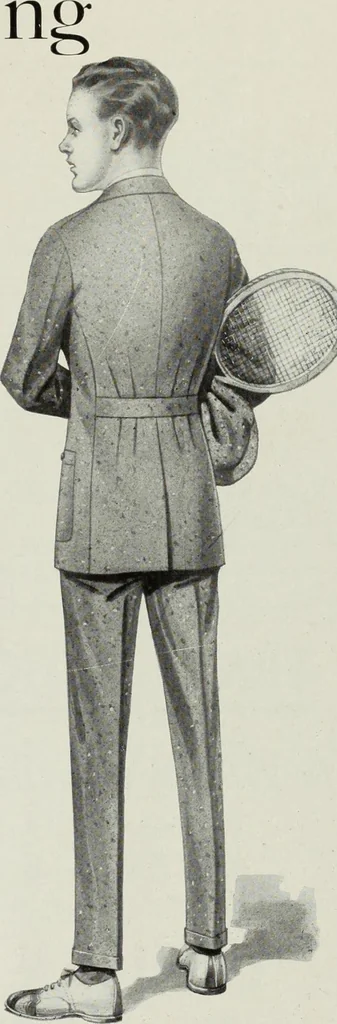 An illustration from Men's wear of Canada (January-December 1916), 1916, leaf 654