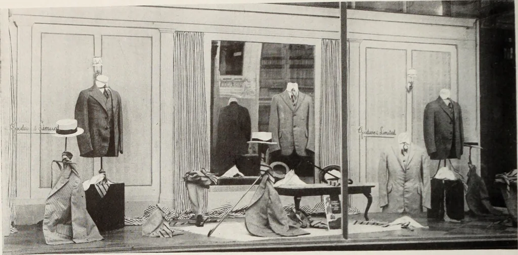 An illustration from Men's wear of Canada (January-December 1916), 1916, leaf 667
