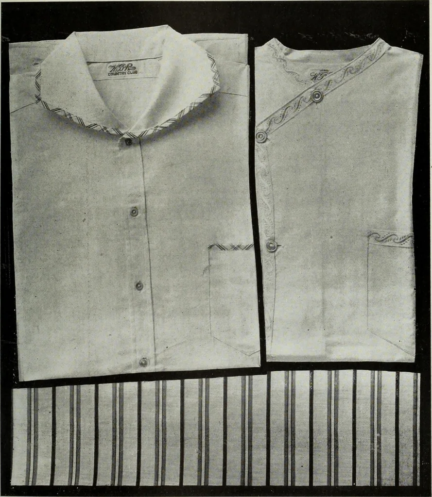 An illustration from Men's wear of Canada (January-December 1916), 1916, leaf 682