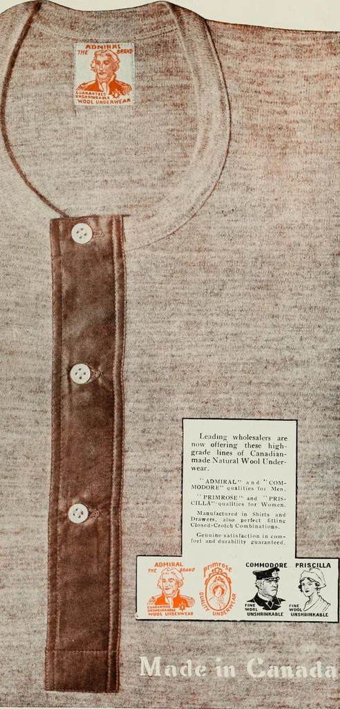 An illustration from Men's wear of Canada (January-December 1916), 1916, leaf 696