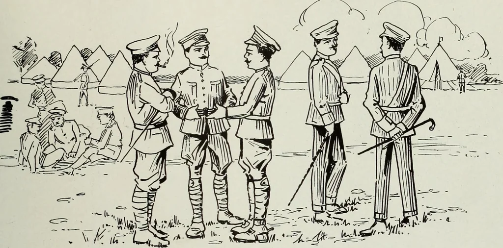 An illustration from Men's wear of Canada (January-December 1916), 1916, leaf 698